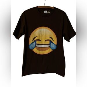 Laughing Emoji T Shirt Size M